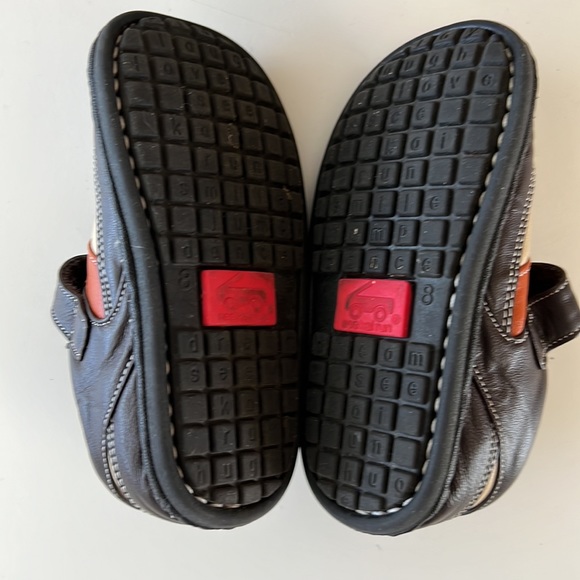 Toddler Boys' See Kai Run Leather Landon Brown Shoes Sz 8 EU 24 - Picture 7 of 8